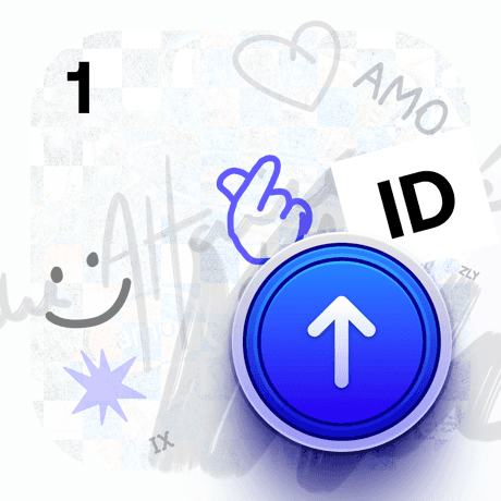 This is the logo of ID app.