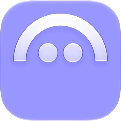 This is the logo of Aave app.