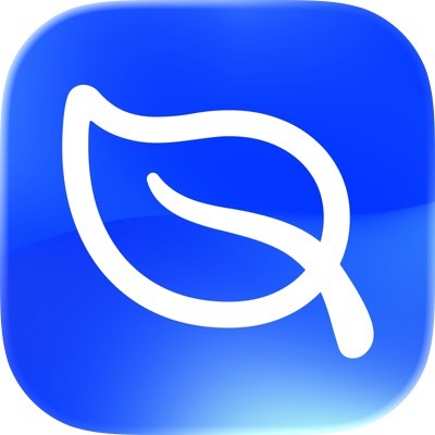 This is the logo of Good Air app.