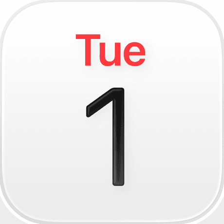 This is the logo of Calendar app.