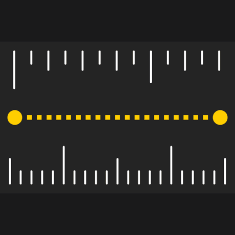 This is the logo of Measure app.