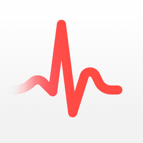 This is the logo of ECG app.