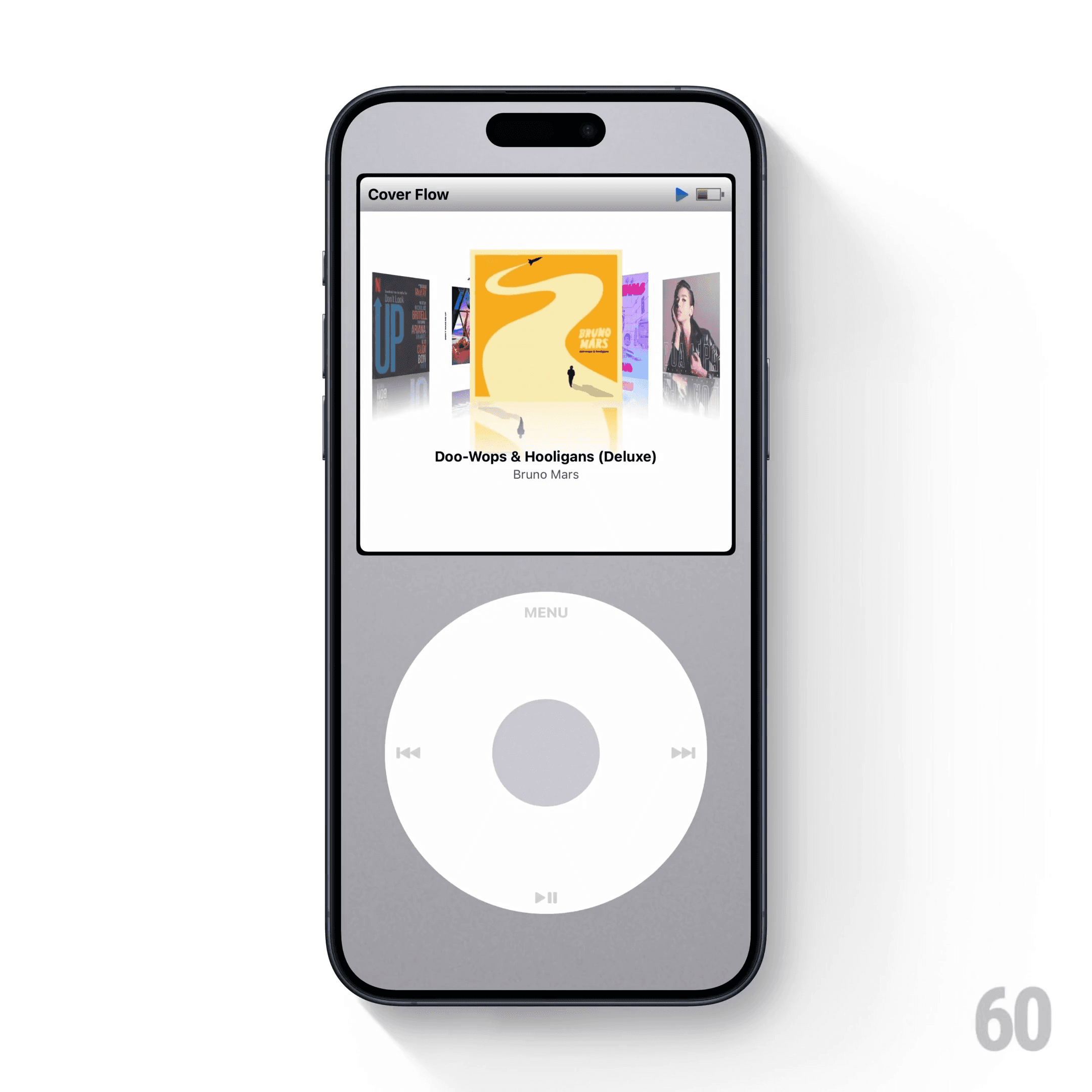 This is the shot of Skeuomorphic filter.