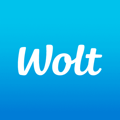 This is the logo of Wolt app.