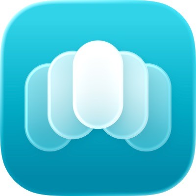 This is the logo of Moods Faster app.