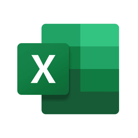 This is the logo of Microsoft Excel app.