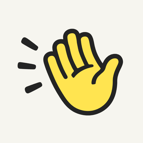 This is the logo of Clubhouse app.