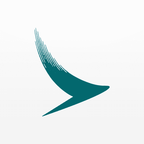 This is the logo of Cathay Pacific app.