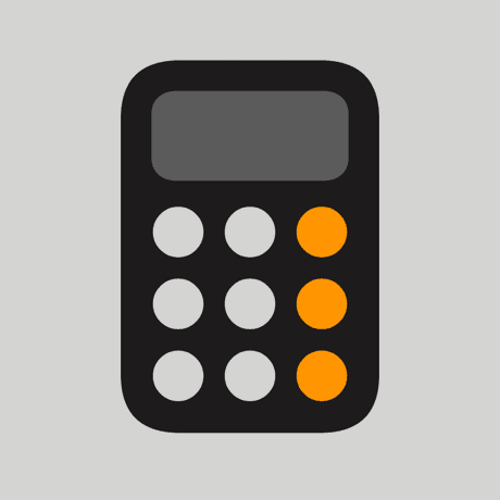 This is the logo of Calculator app.