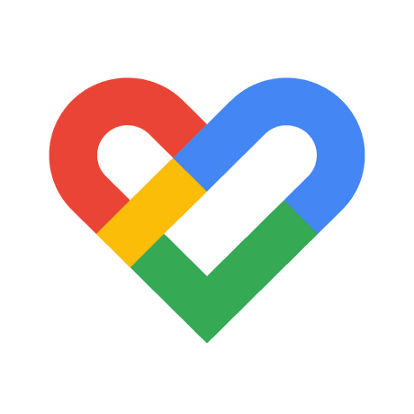 This is the logo of Google Fit app.
