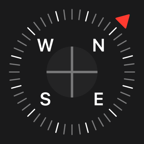 This is the logo of Compass app.