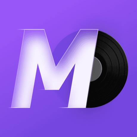 This is the logo of MD Vinyl app.