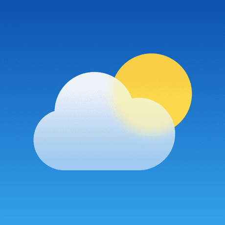 This is the logo of Weather app.