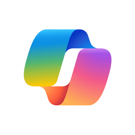 This is the logo of Microsoft Copilot app.