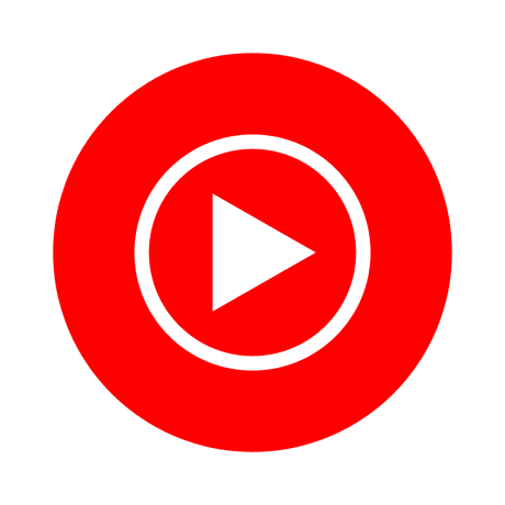 This is the logo of YouTube Music app.