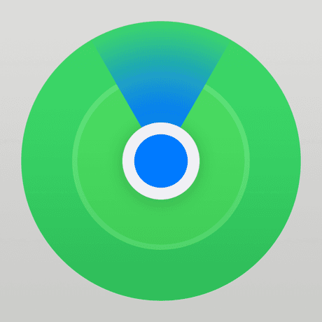 This is the logo of Find My app.