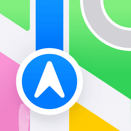 This is the logo of Apple Maps app.