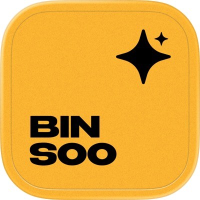 This is the logo of Binsoo app.