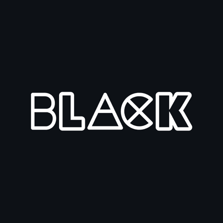 This is the logo of Black app.